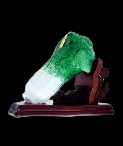 金箔陳高翠玉白菜